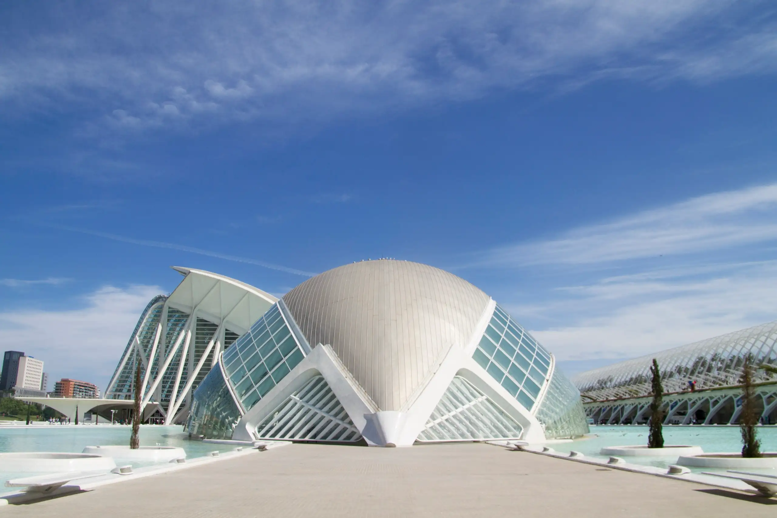 The Ciudad de las Artes y las Ciencias in Valencia